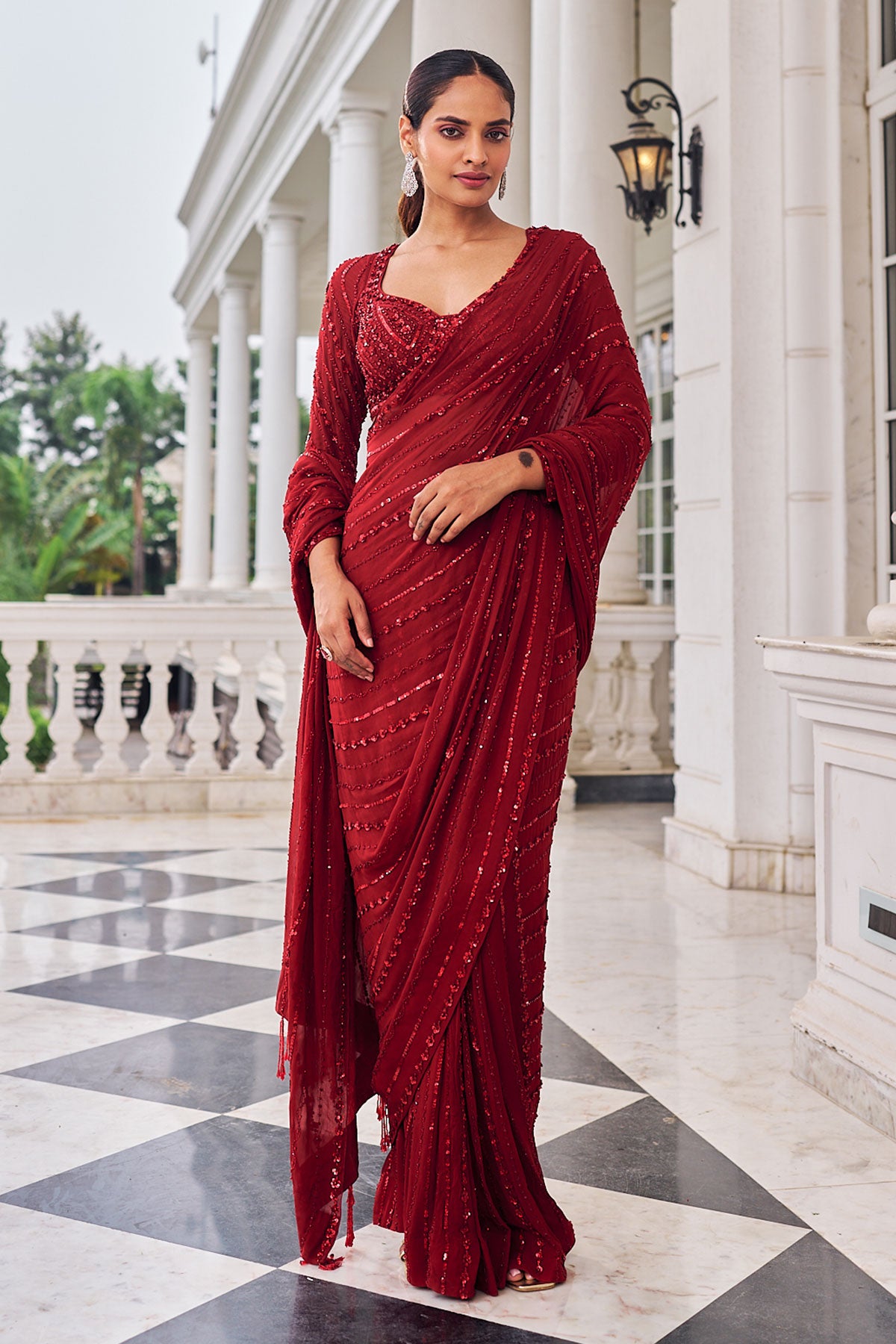 Khushi e laal saree