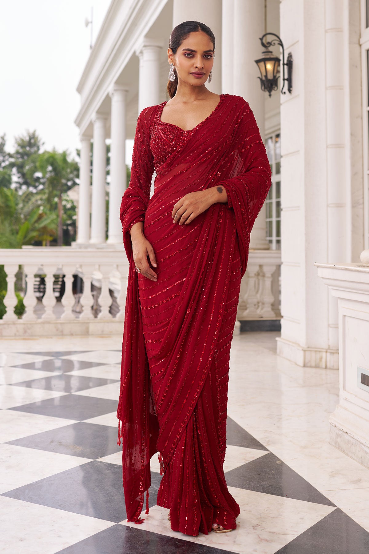 Khushi e laal saree