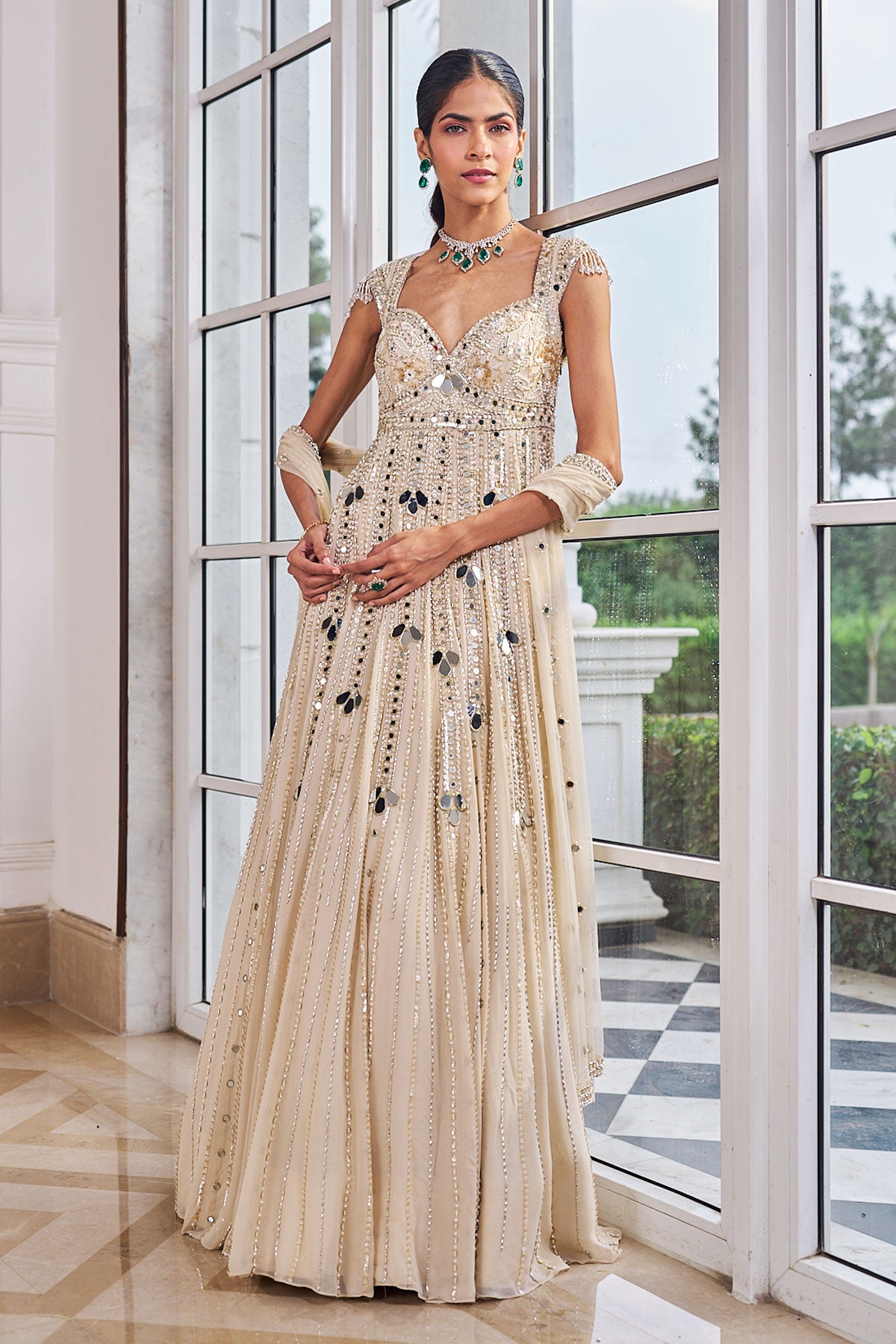 Ullas Anarkali set