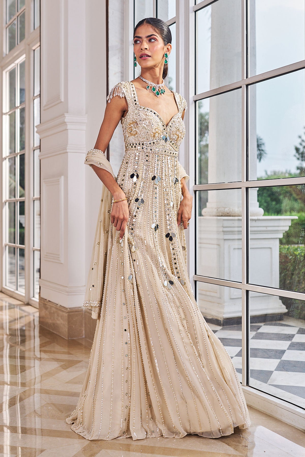Ullas Anarkali set