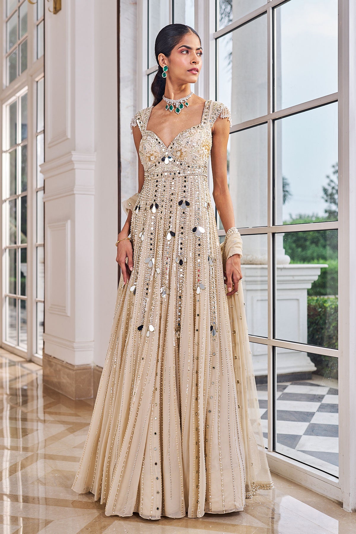Ullas Anarkali set