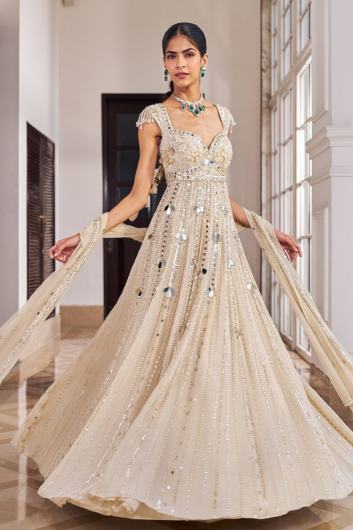 Ullas Anarkali set
