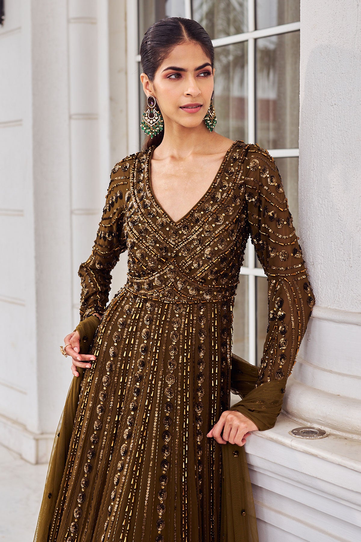 Sunheru Anarkali set