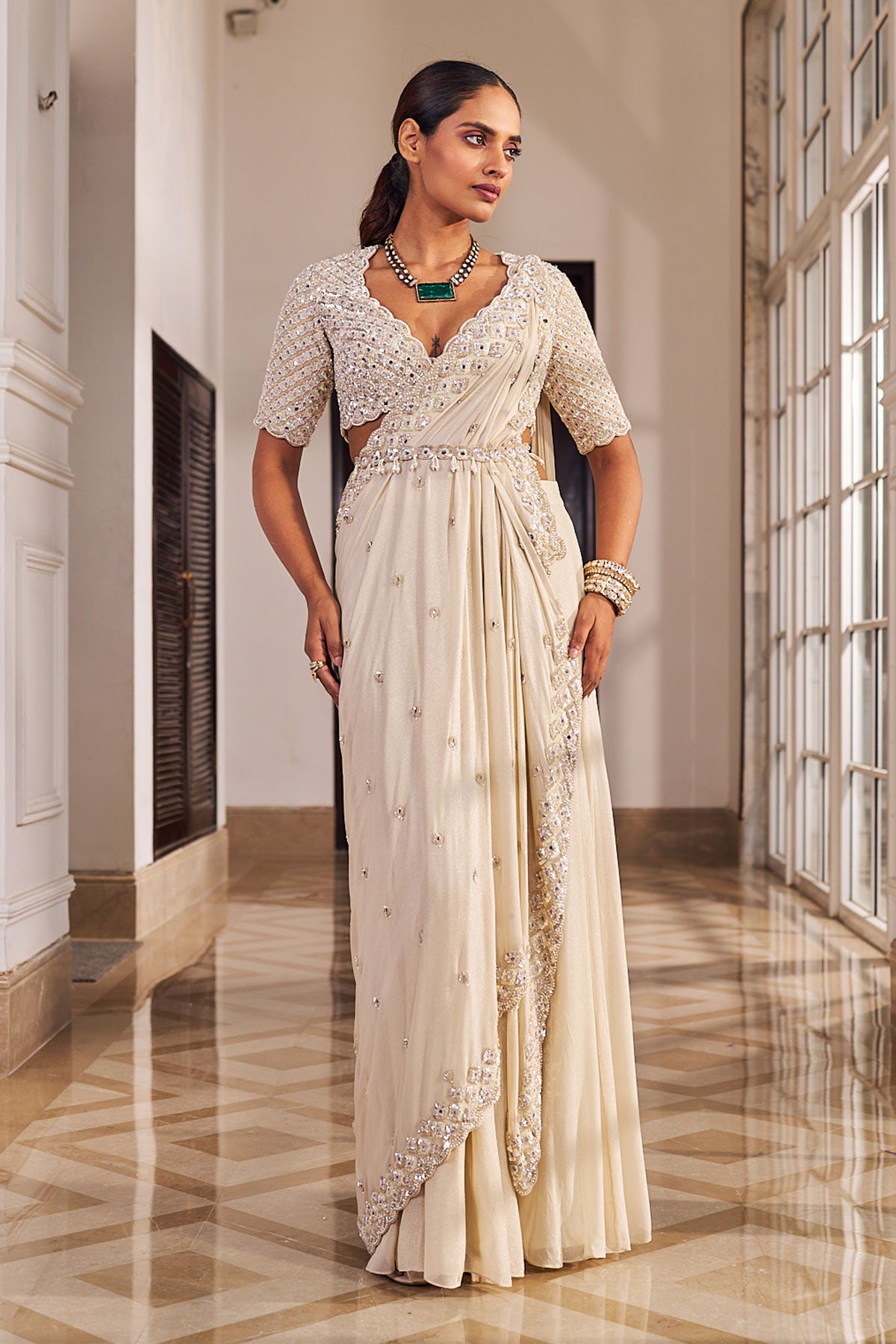 Masarrat saree set