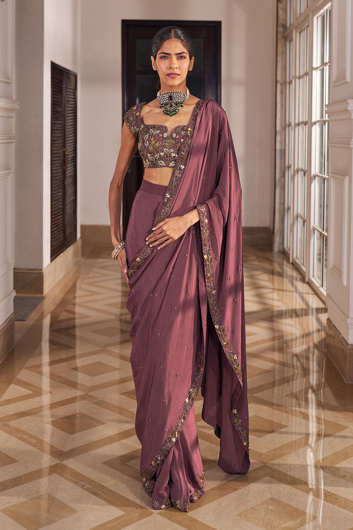 Bahaar saree set