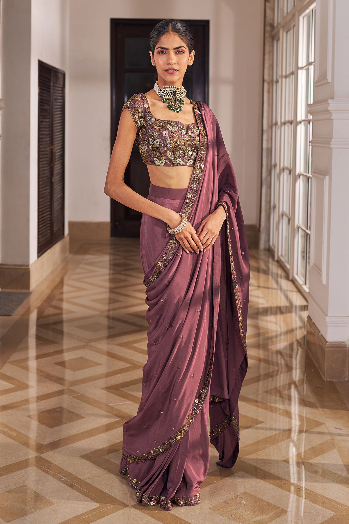 Bahaar saree set