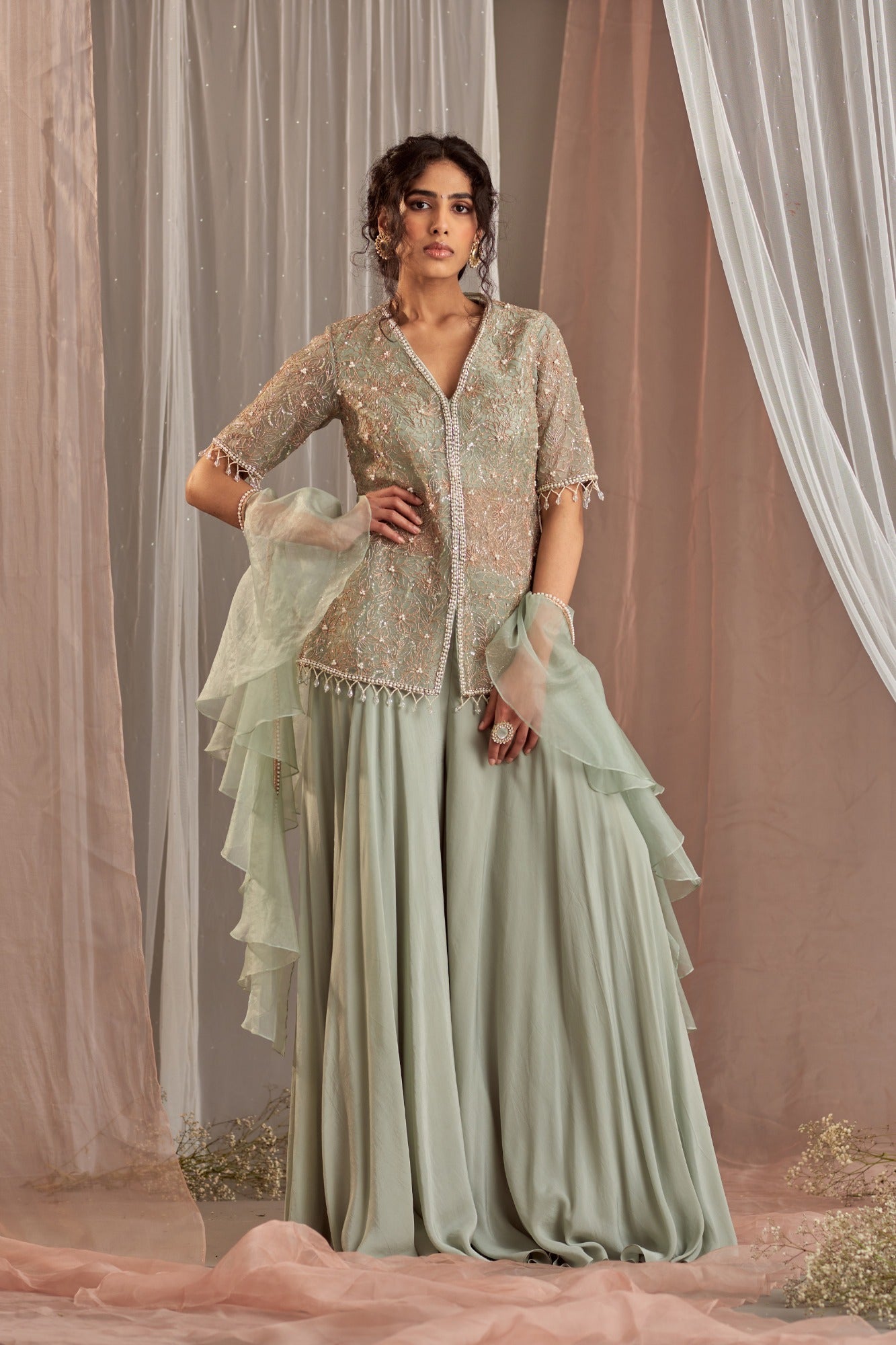 30+ Gorgeous Sharara Dress For Wedding days